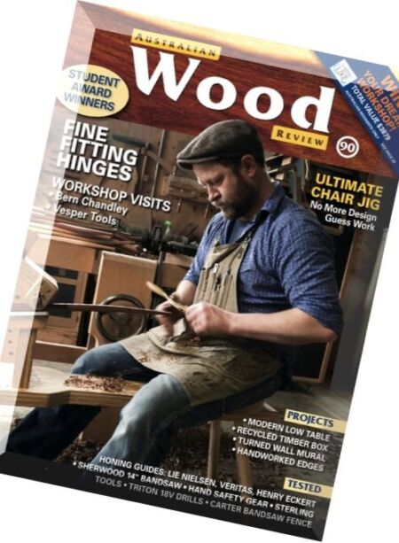 Australian Wood Review – Issue 90, 2016 Cover