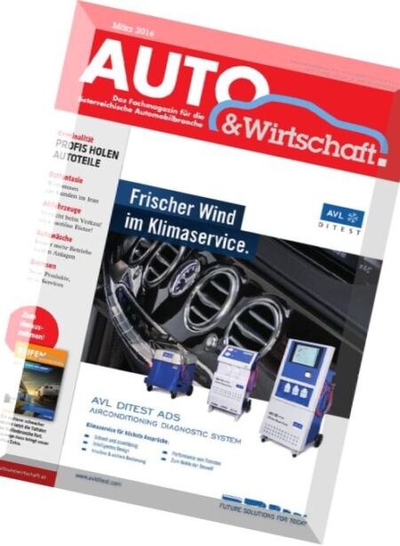AUTO & Wirtschaft – Marz 2016 Cover