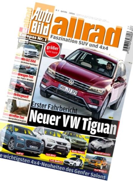 Auto Bild Allrad – April 2016 Cover
