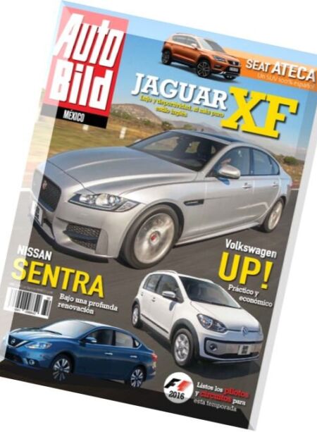 Auto Bild Mexico – Marzo 2016 Cover