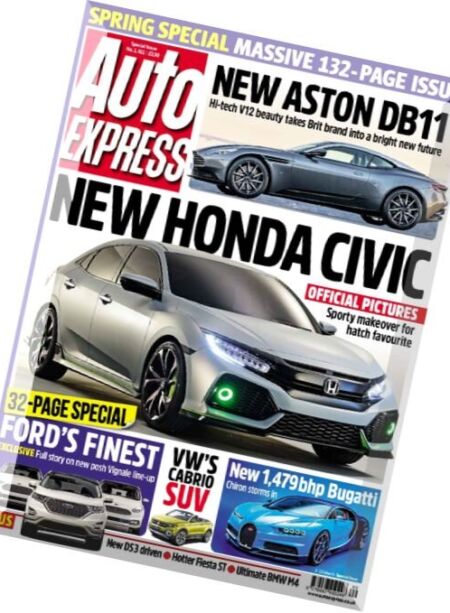 Auto Express – 2 March 2016 Cover