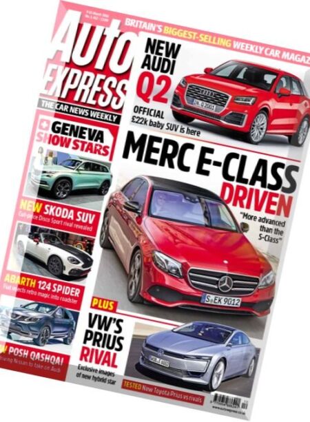 Auto Express – 9 March 2016 Cover