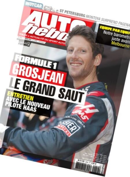Auto Hebdo – 16 Mars 2016 Cover