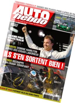 Auto Hebdo – 23 Mars 2016