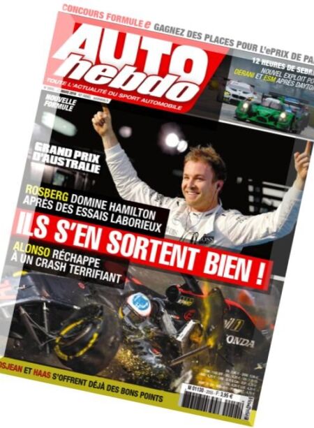 Auto Hebdo – 23 Mars 2016 Cover
