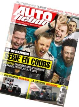 Auto Hebdo – 6 Avril 2016