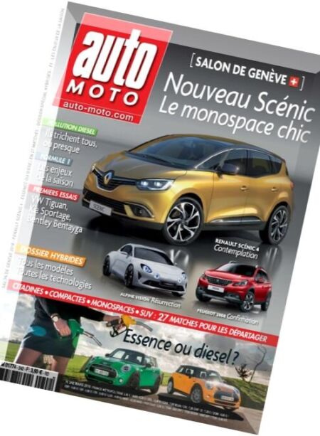 Auto Moto – Mars 2016 Cover