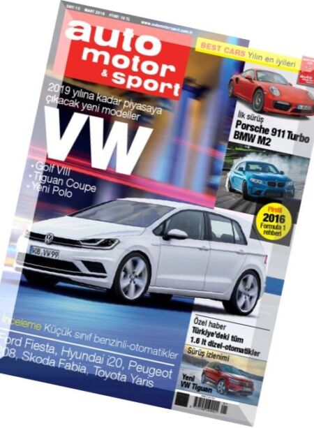 Auto Motor & Sport – Mart 2016 Cover