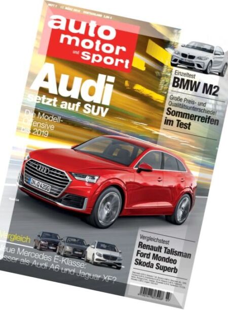 auto motor und sport – 17 Marz 2016 Cover
