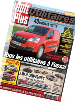Auto Plus – Hors-Serie Utilitaires – Avril-Juin 2016