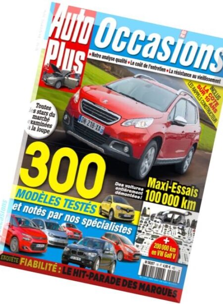 Auto Plus Occasions – Printemps 2016 Cover