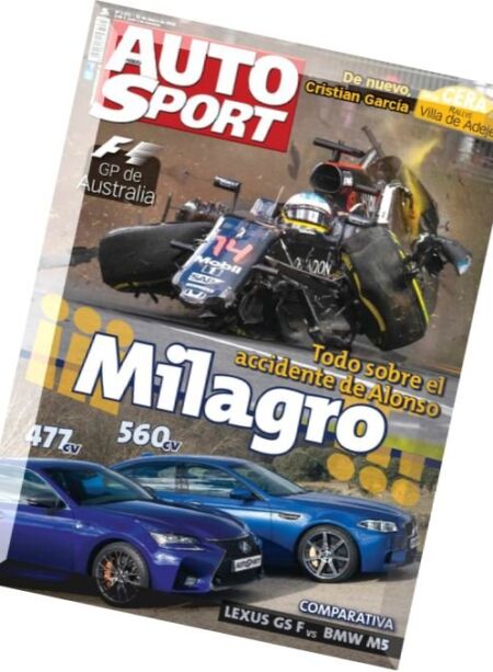 Auto Sport – 22 Marzo 2016 Cover