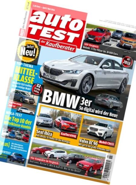 Auto Test – April-Mai 2016 Cover