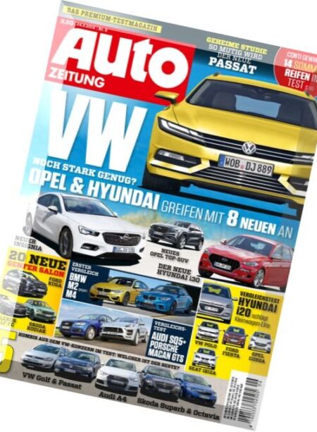Auto Zeitung – 24 Februar 2016 Cover
