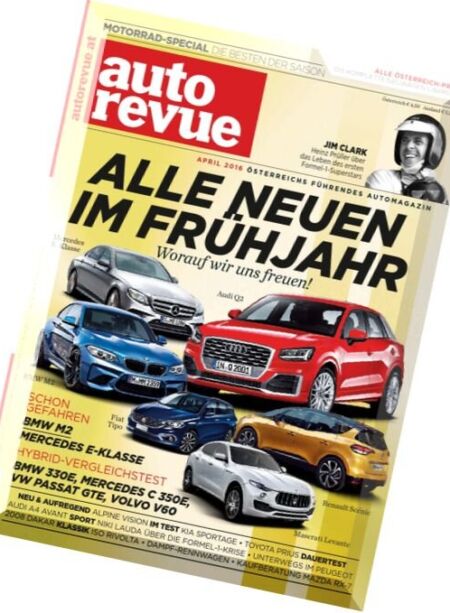 Autorevue – April 2016 Cover