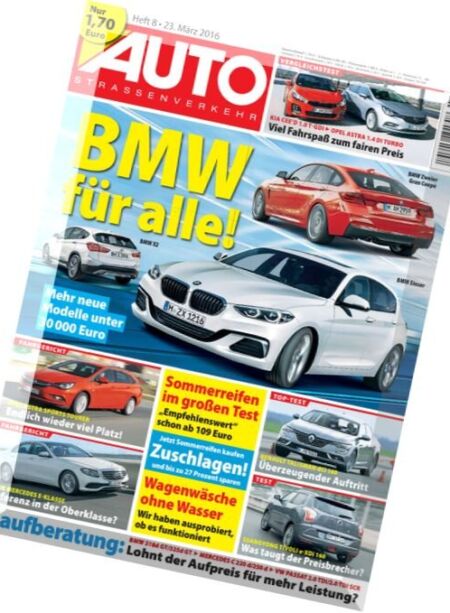 AUTOStrassenverkehr – 23 Marz 2016 Cover