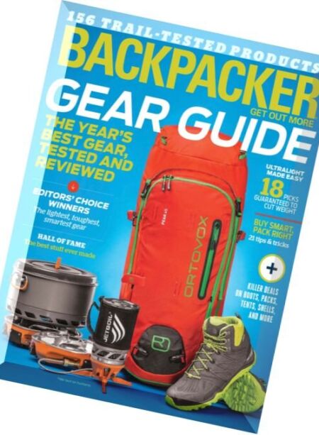 Backpacker – April-May 2016 Cover