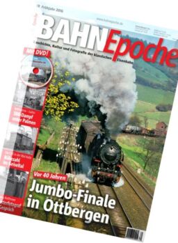 Bahn Epoche – Fruhjahr 2016