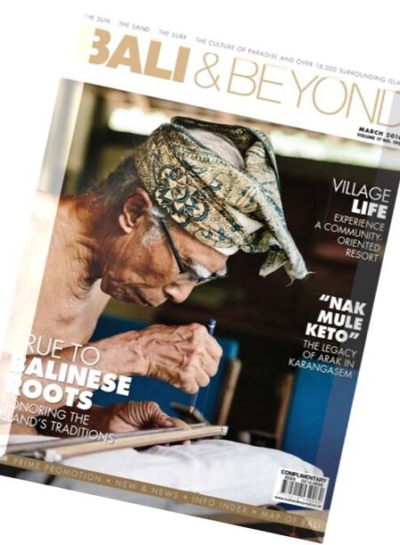 Bali & Beyond Magazine – March 2016 Cover