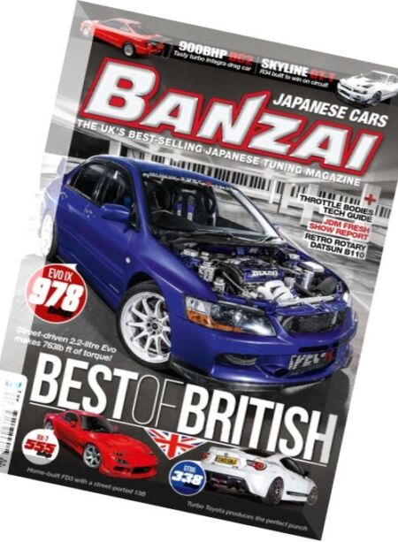 Banzai – April 2016 Cover
