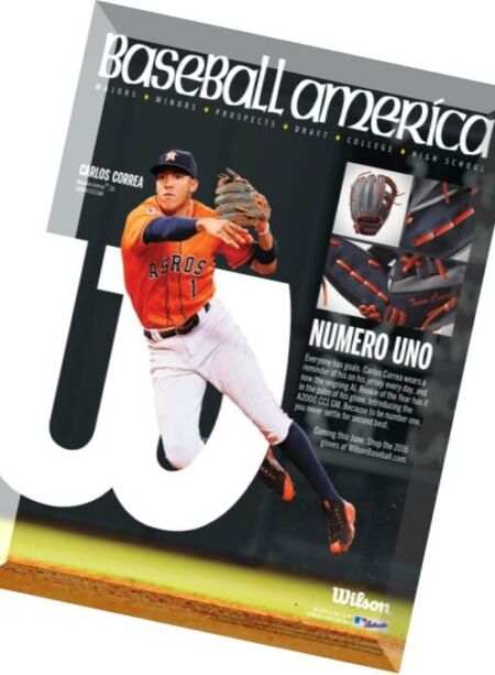 Baseball America – 11 March 2016 Cover