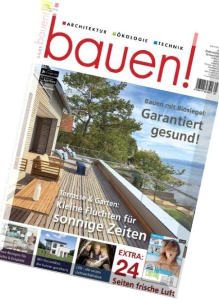 Bauen! Magazin – April-Mai 2016 Cover