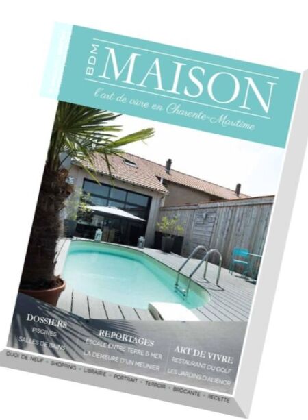 BDM Maison – Printemps 2016 Cover