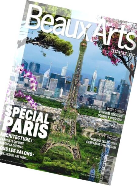 Beaux Arts – Avril 2016 Cover