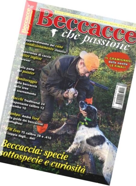 Beccacce Che Passione – Marzo-Aprile 2016 Cover
