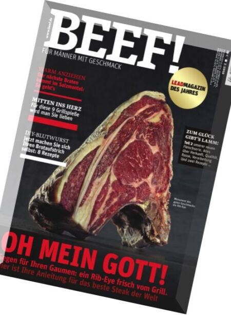 Beef – Nr.2, 2016 Cover