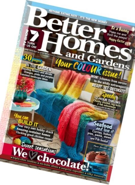 Better Homes and Gardens Australia – April 2016 Cover