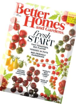 Better Homes and Gardens USA – April 2016