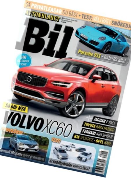 Bil – Nr.2, 2016 Cover