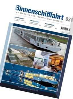 Binnenschifffahrt – Marz 2016