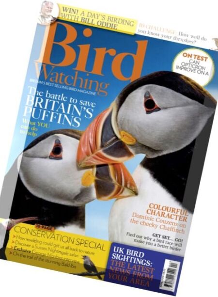 Bird Watching UK – April 2016 Cover