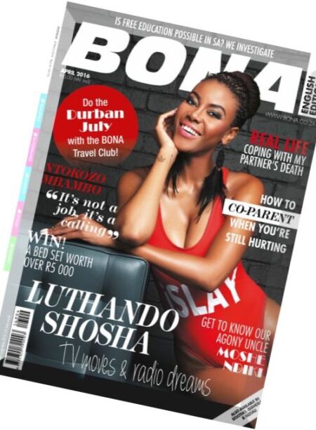 Bona – April 2016 Cover
