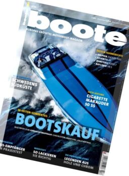 Boote – Marz 2016