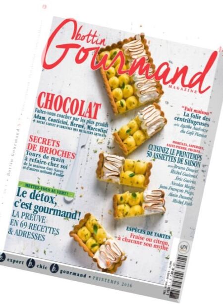 Bottin Gourmand – Printemps 2016 Cover