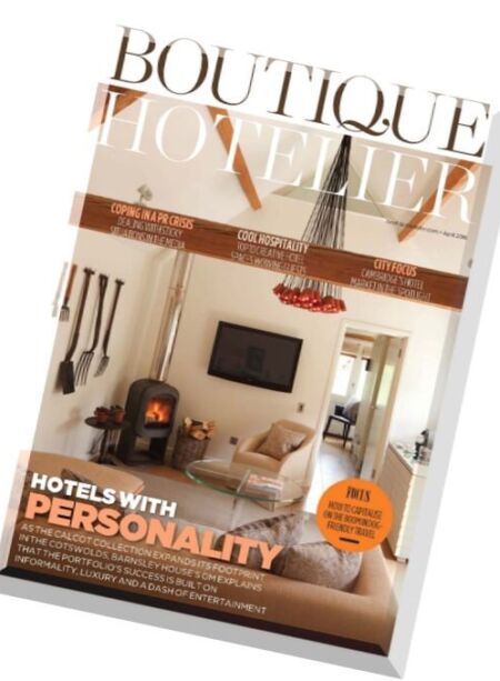 Boutique Hotelier – April 2016 Cover