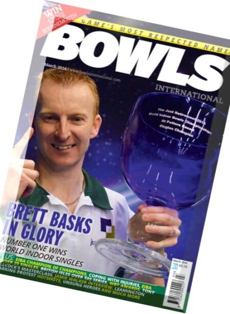 Bowls International – March 2016 Cover