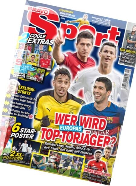 Bravo Sport – 25 Februar 2016 Cover