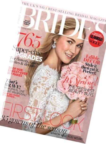 Brides UK – May – June 2016 Cover