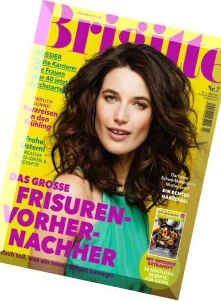 Brigitte – Nr.7, 16 Marz 2016 Cover