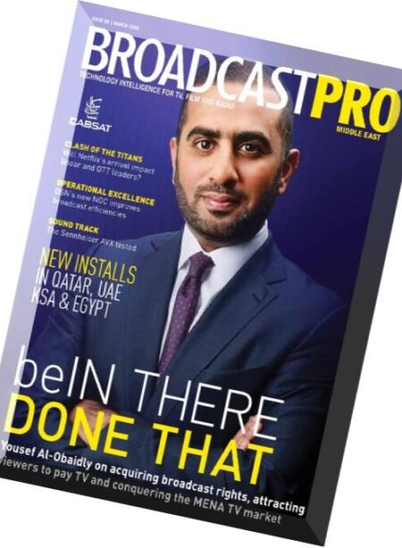 BroadcastPro ME – March 2016 Cover