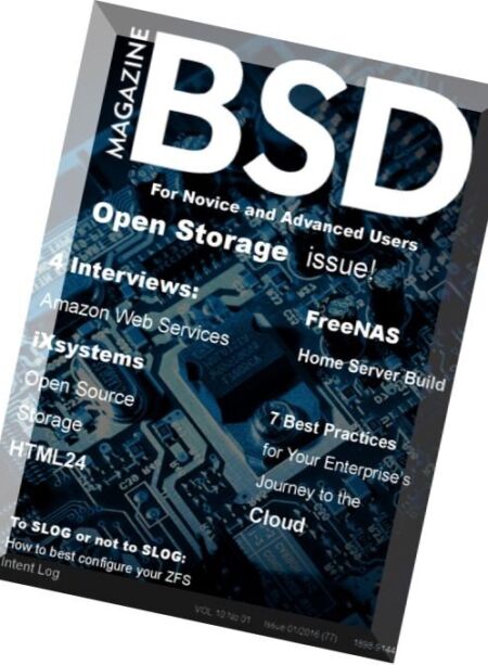 BSD Magazine – January 2016 Cover
