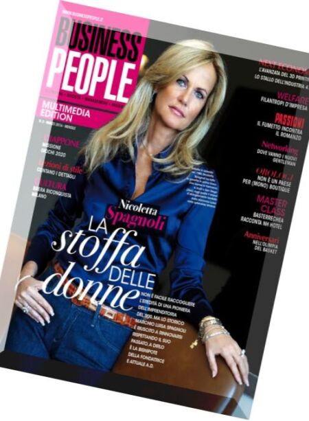 Business People – Marzo 2016 Cover