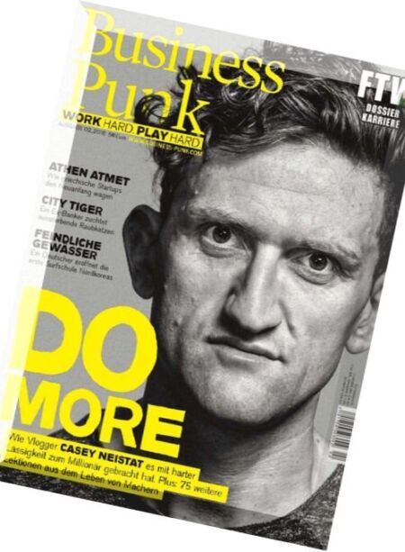 Business Punk – April 2016 Cover