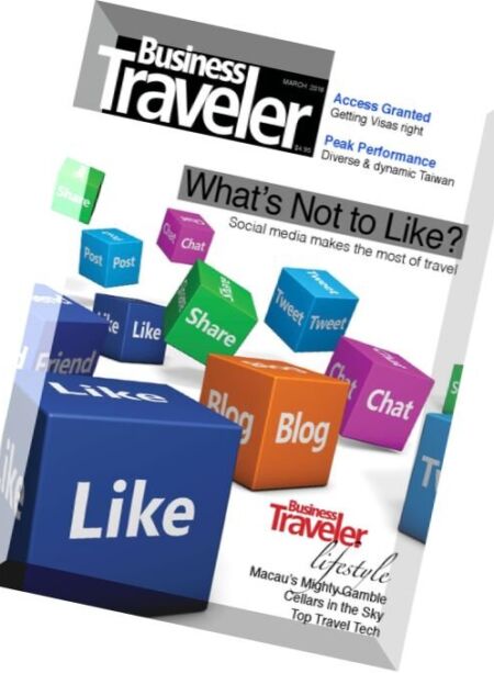Business Traveler – March 2016 Cover