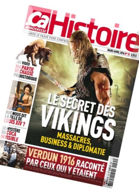 Ca M’Interesse Histoire – Mars-Avril 2016 Cover