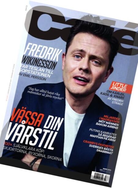 Cafe – Mars 2016 Cover